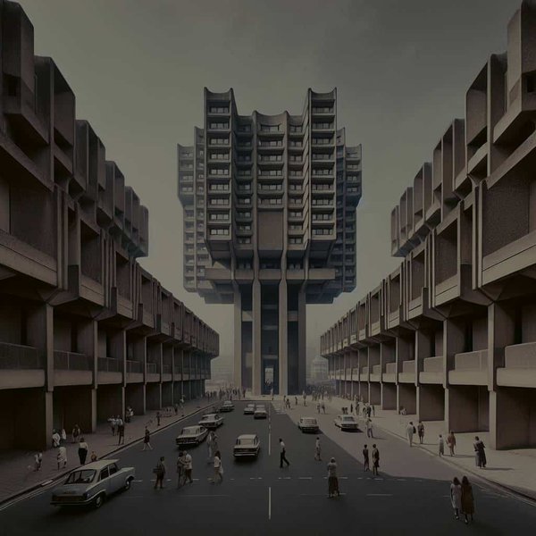 En quoi l'architecture brutaliste des années 1960 a-t-elle changé la perception de l'espace urbain ?